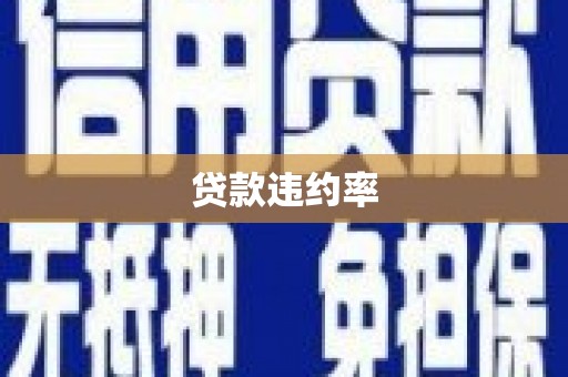 长安贷款违约率