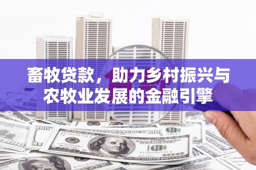 长安畜牧贷款，助力乡村振兴与农牧业发展的金融引擎