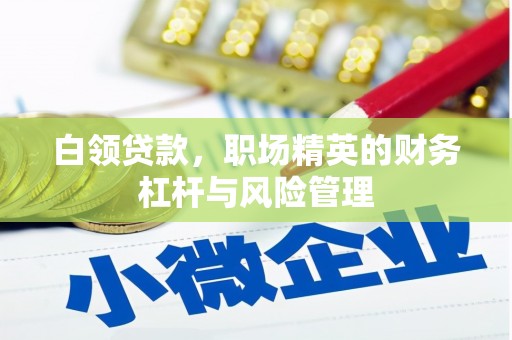 长安白领贷款，职场精英的财务杠杆与风险管理