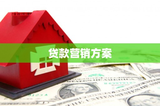 长安贷款营销方案