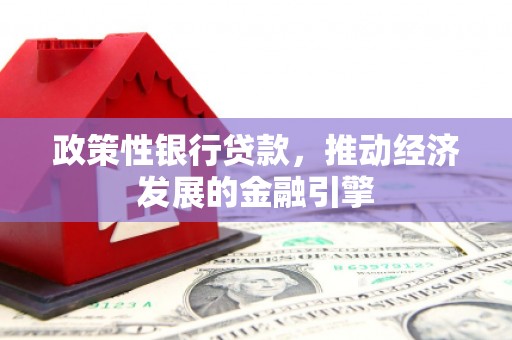 长安政策性银行贷款，推动经济发展的金融引擎