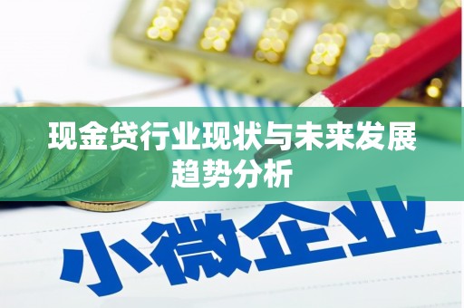 长安现金贷行业现状与未来发展趋势分析