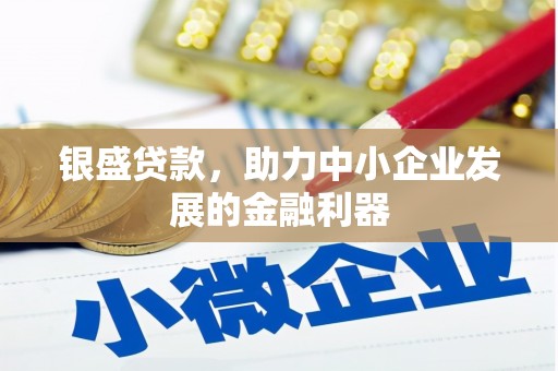 长安银盛贷款，助力中小企业发展的金融利器