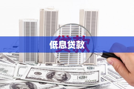 长安低息贷款