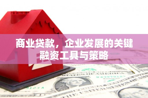 长安商业贷款，企业发展的关键融资工具与策略