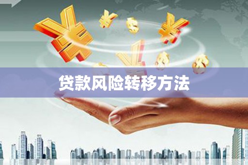 长安贷款风险转移方法