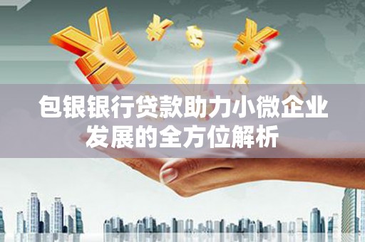 长安包银银行贷款助力小微企业发展的全方位解析