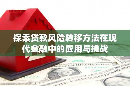 长安探索贷款风险转移方法在现代金融中的应用与挑战