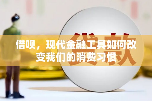 长安借呗，现代金融工具如何改变我们的消费习惯