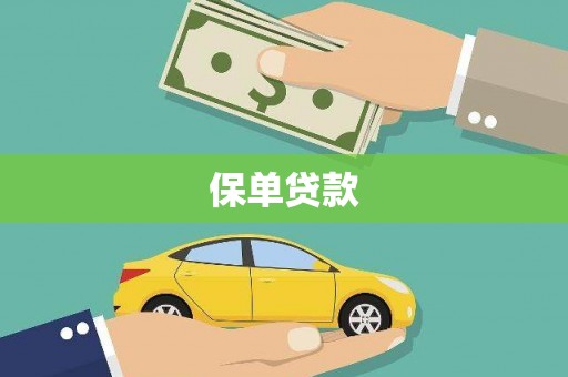 长安保单贷款