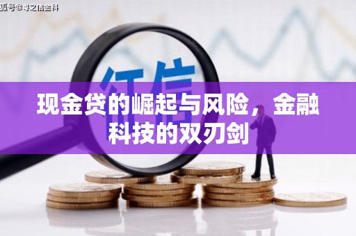 长安现金贷的崛起与风险，金融科技的双刃剑