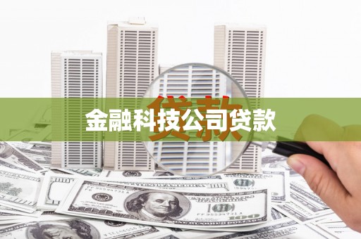 长安金融科技公司贷款
