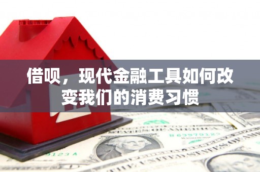 长安借呗，现代金融工具如何改变我们的消费习惯