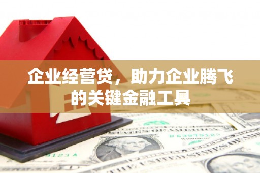 长安企业经营贷，助力企业腾飞的关键金融工具