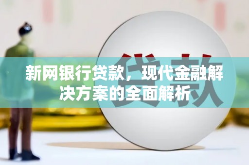 长安新网银行贷款，现代金融解决方案的全面解析
