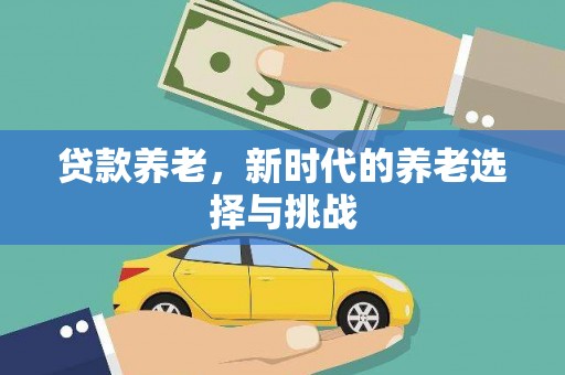 长安贷款养老，新时代的养老选择与挑战
