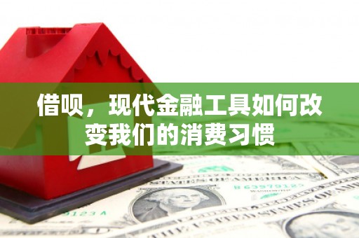 长安借呗，现代金融工具如何改变我们的消费习惯