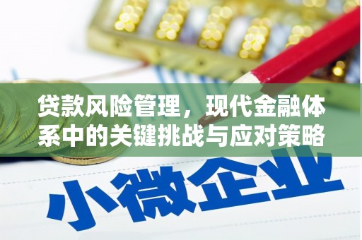 长安贷款风险管理，现代金融体系中的关键挑战与应对策略