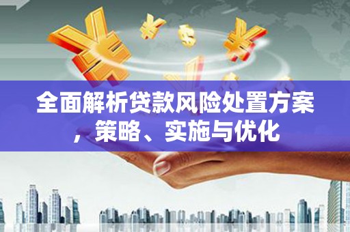 长安全面解析贷款风险处置方案，策略、实施与优化